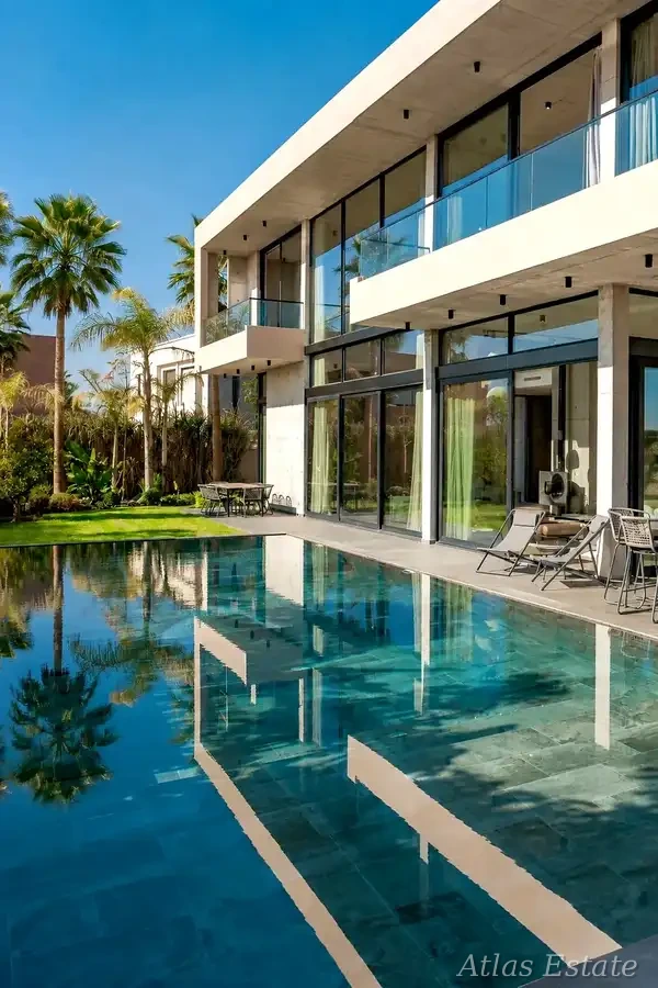 Villa Agdal à Marrakech — extérieurs & piscine, photo 2