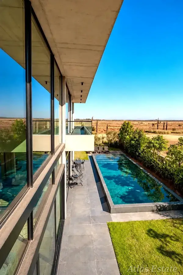 Villa Agdal à Marrakech — extérieurs & piscine, photo 3