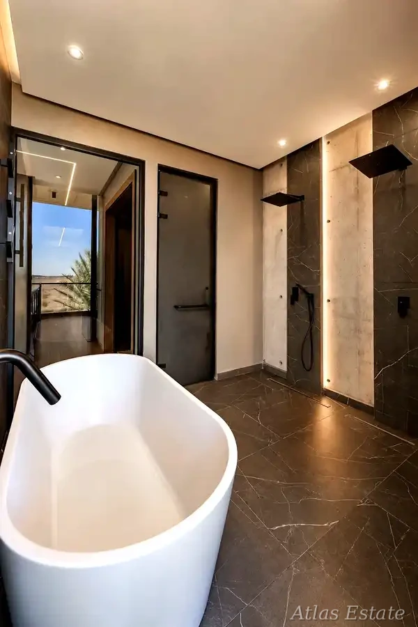 Villa Agdal à Marrakech — salles de bain & circulation, photo 5