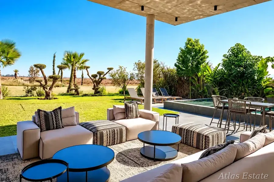Villa Agdal à Marrakech — extérieurs & piscine, photo 18