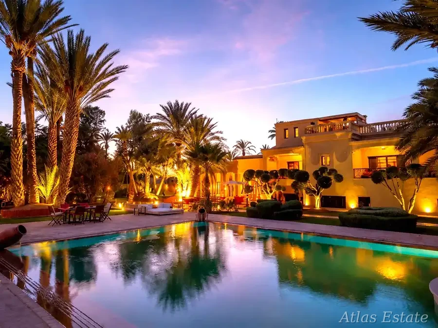 Domaine Carana à Marrakech — extérieurs & piscine, photo 15