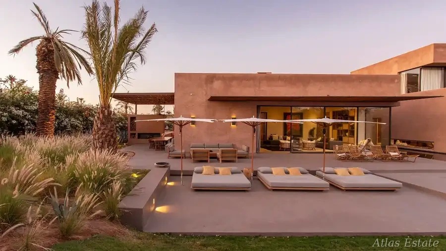 Villa Dona à Marrakech — extérieurs & piscine, photo 3