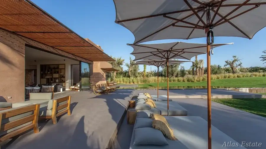 Villa Dona à Marrakech — extérieurs & piscine, photo 4
