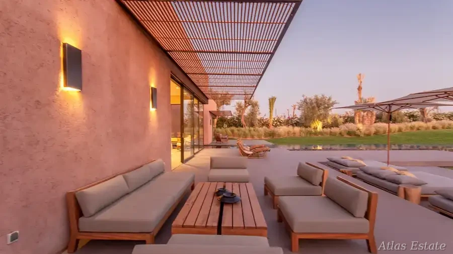 Villa Dona à Marrakech — extérieurs & piscine, photo 7