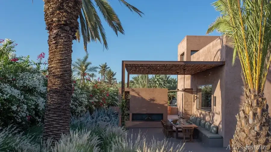 Villa Dona à Marrakech — extérieurs & piscine, photo 9