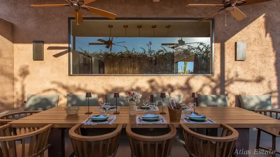 Villa Dona à Marrakech — pièces de vie & repas, photo 14