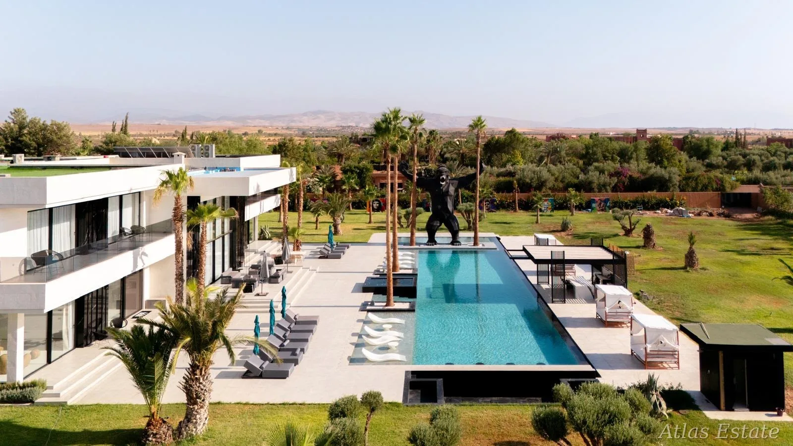 Villa Gora à Marrakech — extérieurs & piscine, photo 2