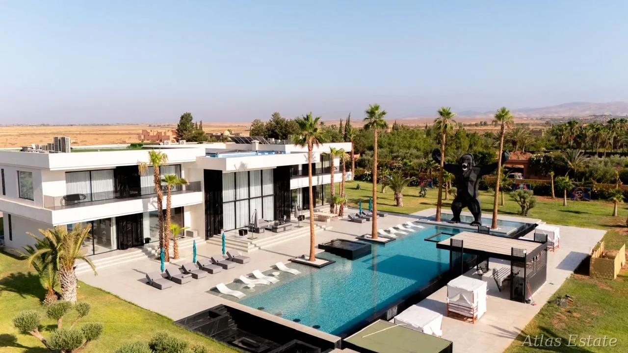 Villa Gora à Marrakech — extérieurs & piscine, photo 3
