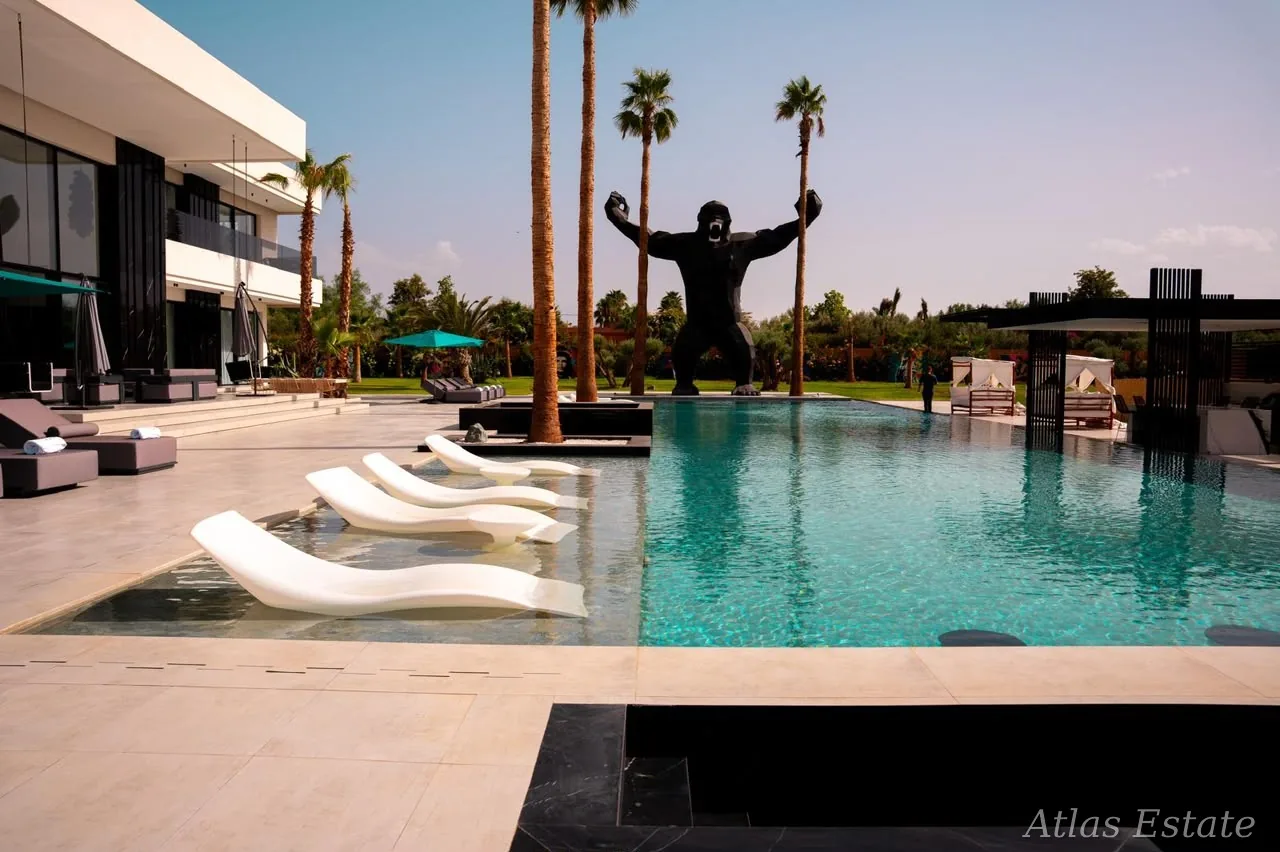 Villa Gora à Marrakech — extérieurs & piscine, photo 6