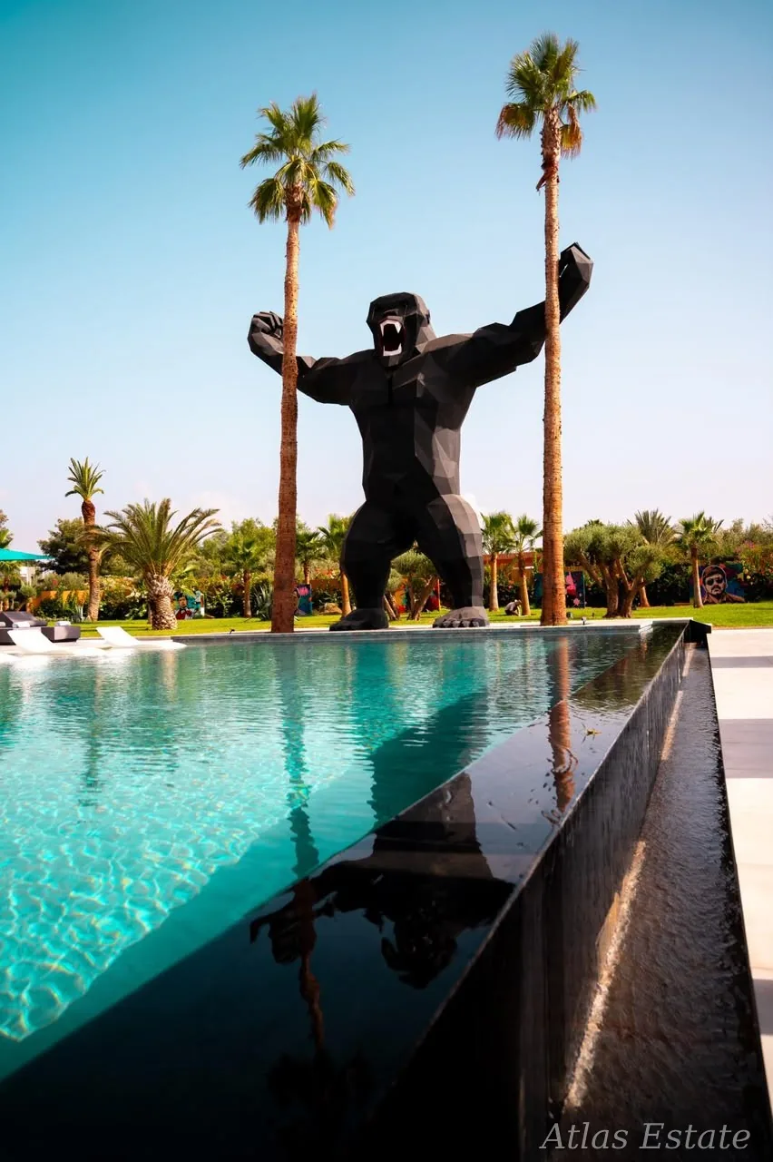 Villa Gora à Marrakech — extérieurs & piscine, photo 10