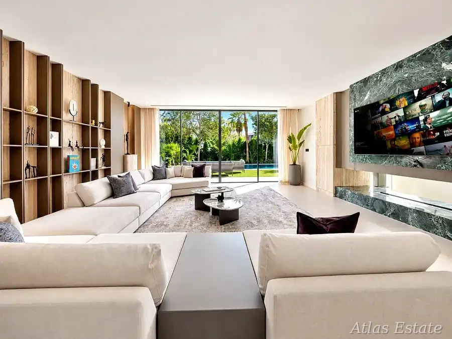 Villa Safia à Marrakech — pièces de vie, photo 8