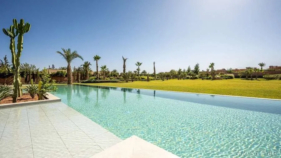 Villa Yora à Marrakech — extérieurs & piscine, photo 7
