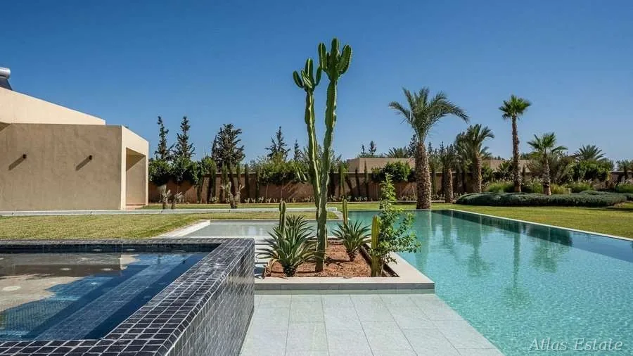 Villa Yora à Marrakech — extérieurs & piscine, photo 10