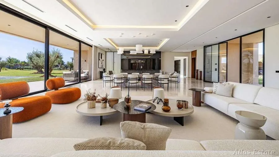 Villa Yora à Marrakech — pièces de vie, photo 14