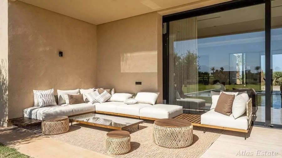 Villa Yora à Marrakech — pièces de vie, photo 19