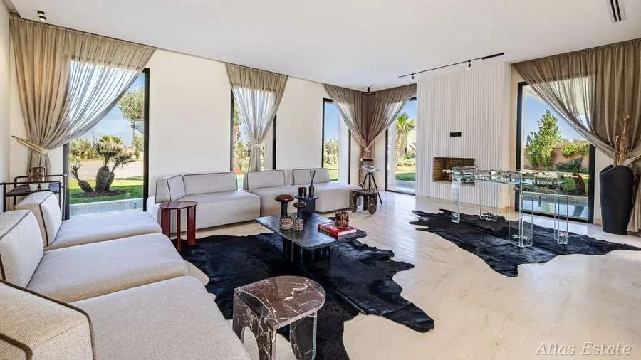 Villa Yora à Marrakech — pièces de vie, photo 20